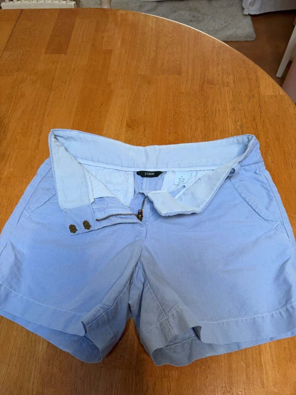 J.Crew Light Blue Chino Shorts
